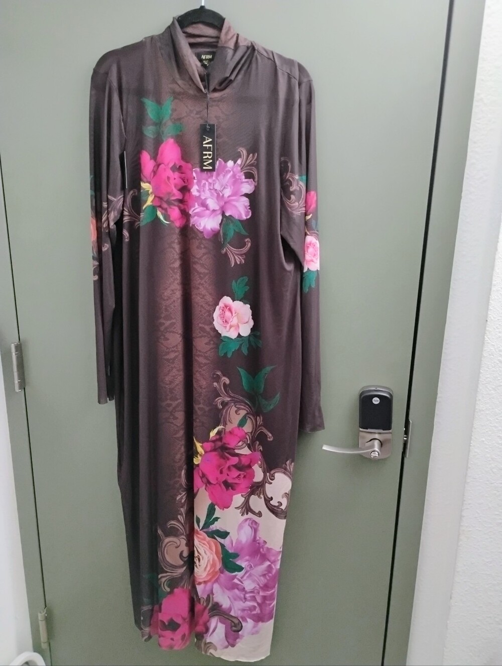 NWT-AFRM Snake Floral Dress (3X)